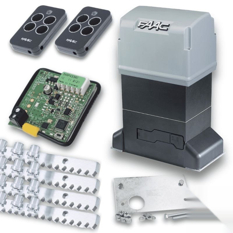 Kit motor corredera Faac modelo 746 piñón Z16
